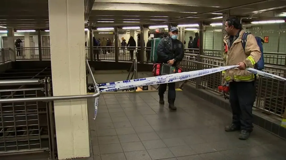 NYC subway crime: Asian woman killed after man pushes her in front of ...