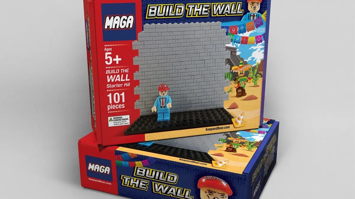 Fox News is hawking a racist &quot;Build the wall&quot; Lego knockoff