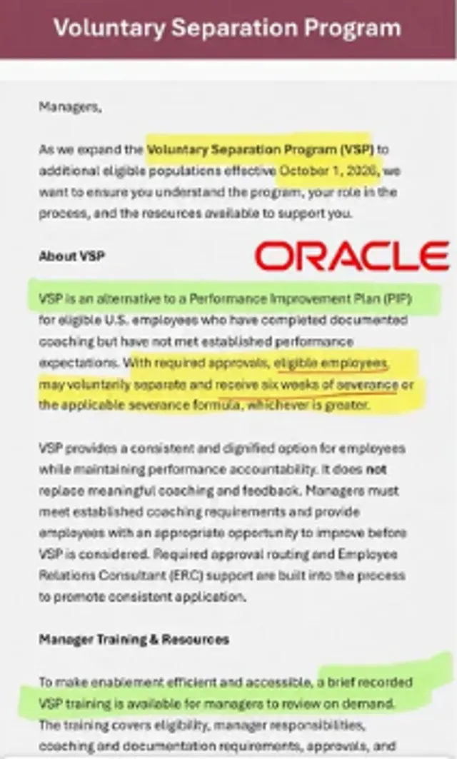 Oracle Layoffs Discussions - Blind