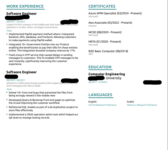 Roast my Resume SWE Microsoft - Ac8ffc3010195d3ff97955ff335c3e06 Res