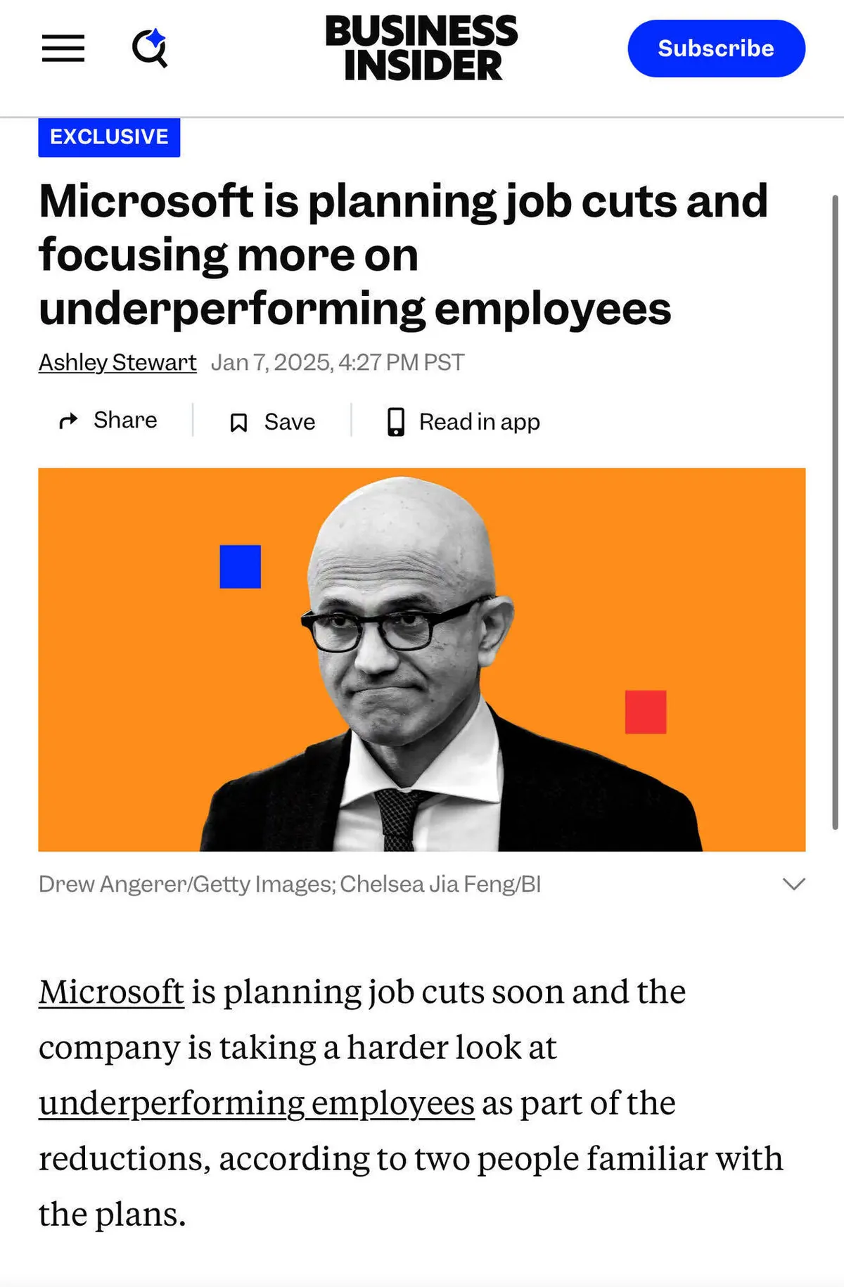 Microsoft layoffs leaked. 25K?! Layoffs Blind