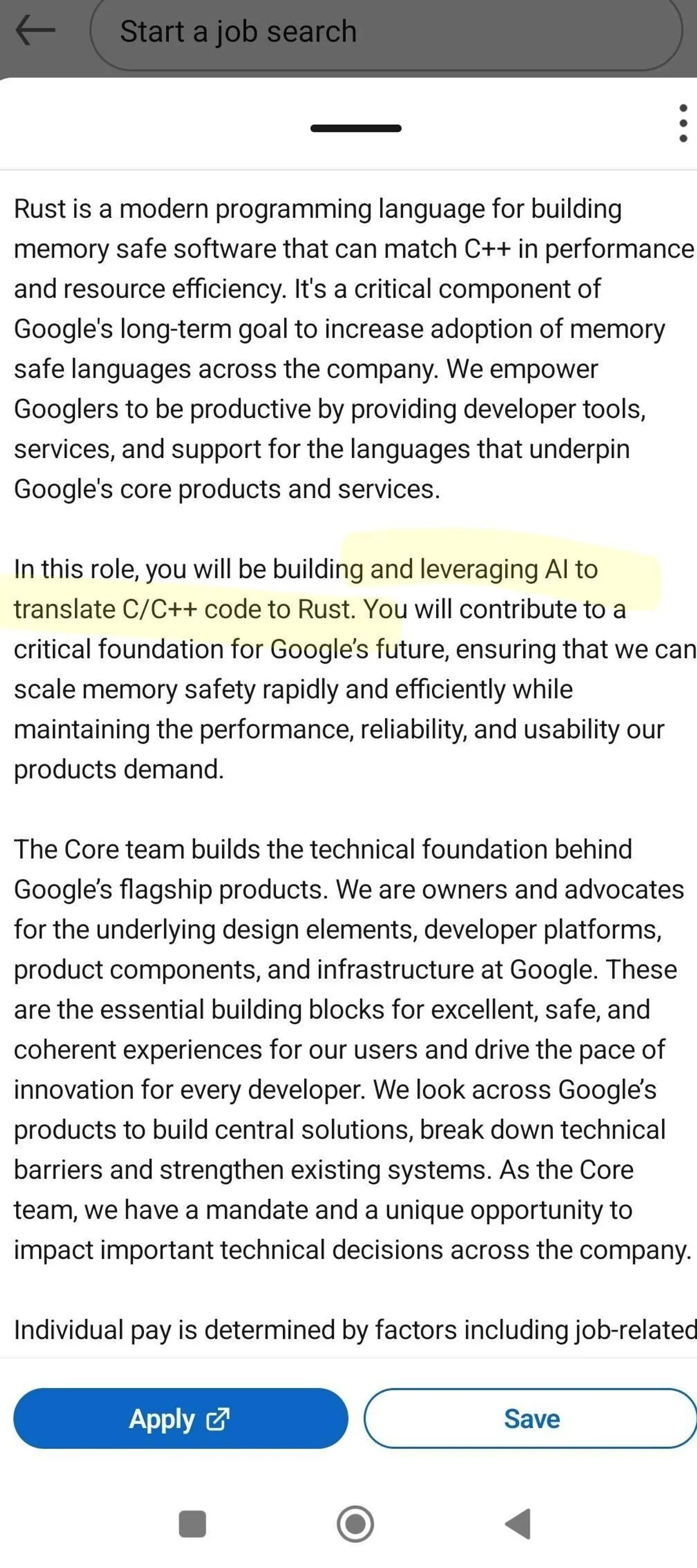 Is Google actively moving away from C/C++? | Tech Industry - Blind