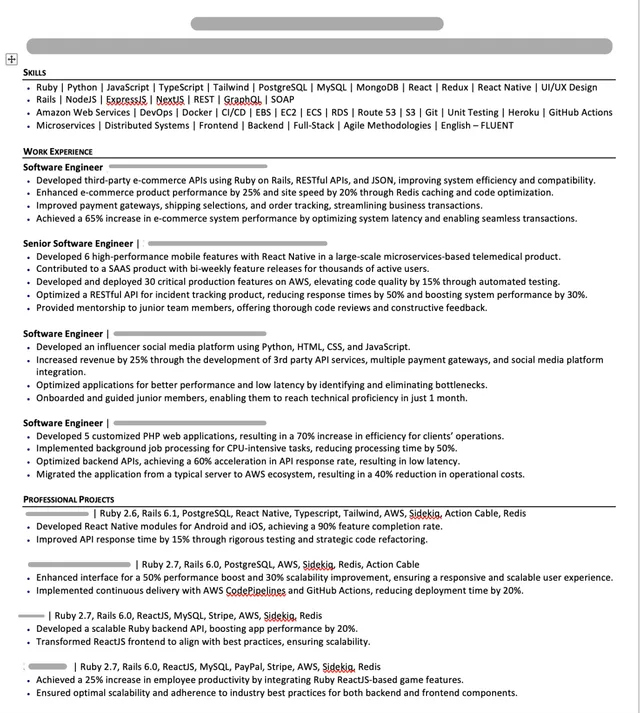 Cv Format Computer Science Please I request to review my resume. | Resume Review - Blind