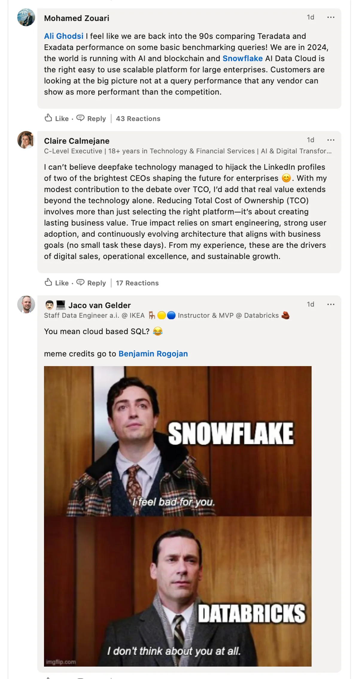 Why Databricks CEO is so much trolled | Tech Industry - Blind